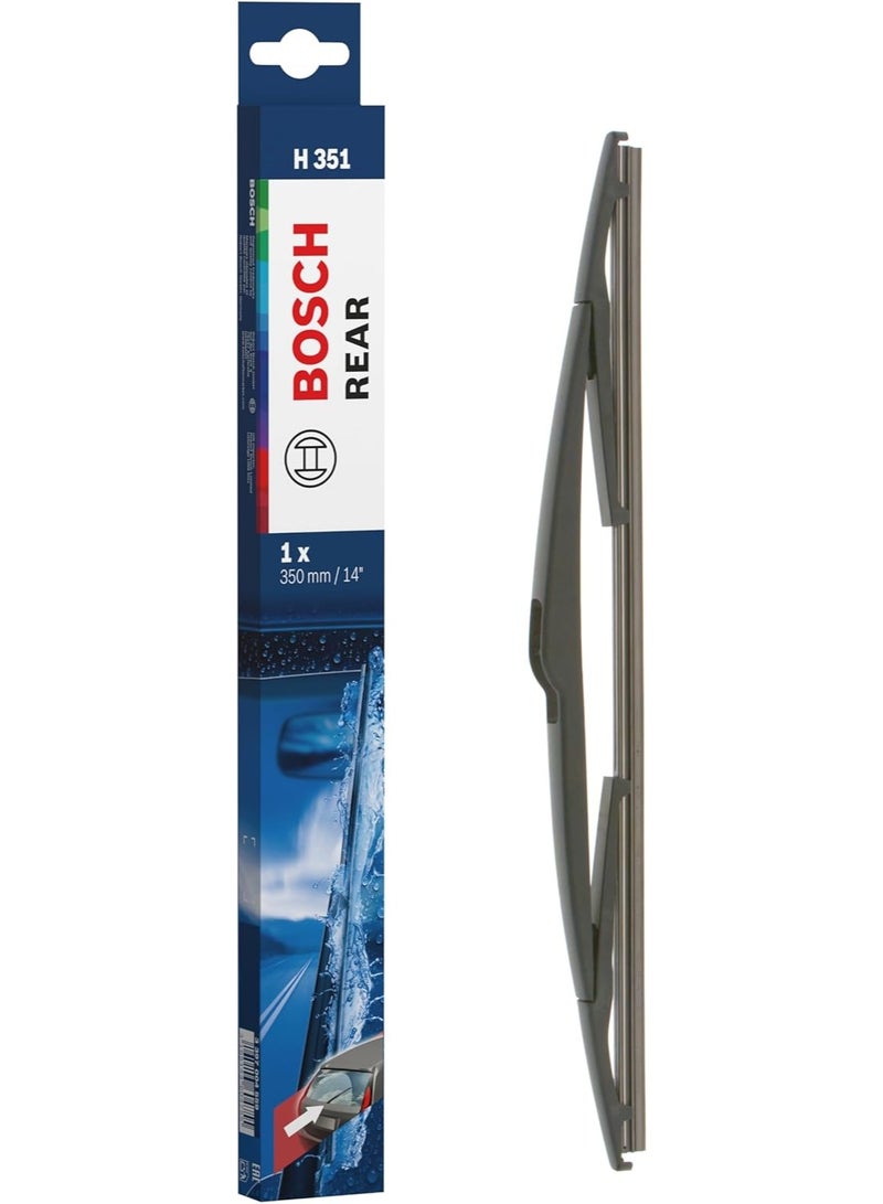 بوش شفرة مساحة الزجاج الخلفي: 350 مم، مقاس  (14 بوصة) H 351 - Image 1